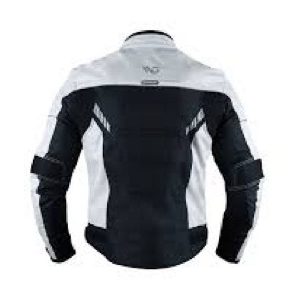 NWT WD Motorsports Vegas 1.0 Men Textile Motorcycle Jacket ArmoredGrey/Black 3XL - Picture 2 of 5